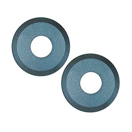 Auto Krafters Compatible/Replacement For Door Handle Backup Escutcheon Plates Blue 1960-65 Falcon 1962-65 Fairlane (EBC3OZ-6222620PR-BL)
