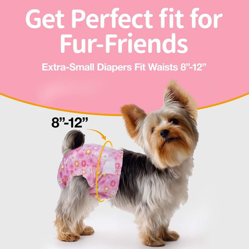 Pet Soft Dog Diapers Female, Disposable Female Dog Diaper, Doggie