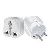 JORINDO 2 pcs Israel Travel Plug Adapter，Israel Plug to Universal