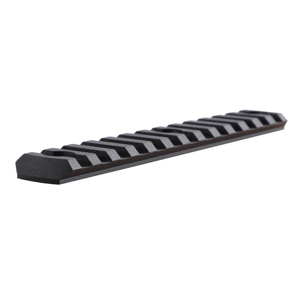 TuFok Low Profile Mlok Rail Section Aluminum (13-Slot Black)