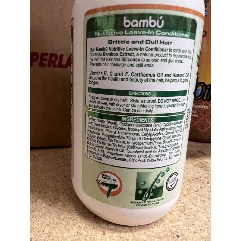 Silicon Mix Bambu Shampoo 16oz & Treatment & Leave-in 8oz