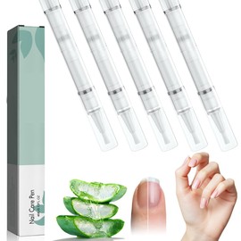 5 Stück Nail Care Pen Nagelpilz Stift, Österreich Nagelpflegestift mit Teebaumöl, Aloe Vera & Vitamin E, Nagel Care Stift für Gepflegte Fingernägel & Fußnägel Nagelwachstum FöRdern