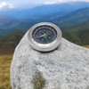 Durable Metal Hiking Compass - Compact and Portable, Ideal for