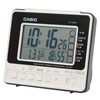 CASIO DQL-250J-7JF Alarm Clock, Radio, White, Digital Snooze with Light