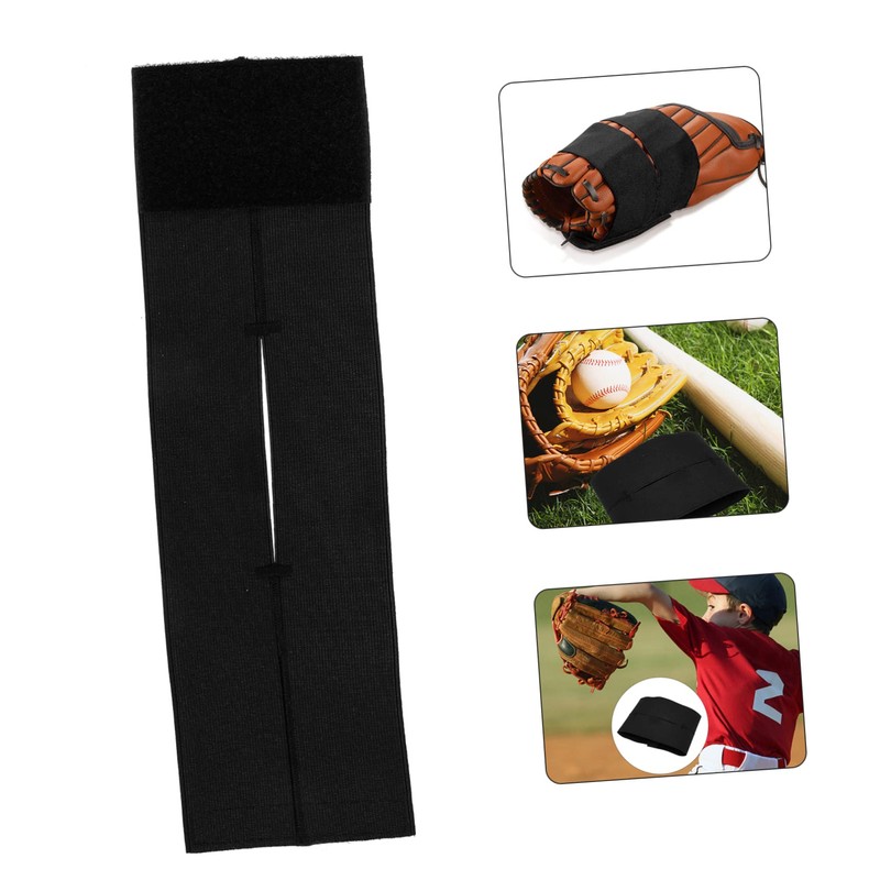 KOMBIUDA Pitcher Glove Binding Band Elastic Slip Softball Glove Strap