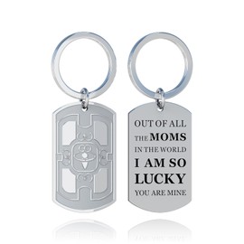 Fuinorer Mom Gift Mother's Day Gifts From Daughter Son Moms Keychain Mom Birthday Christmas Gifts