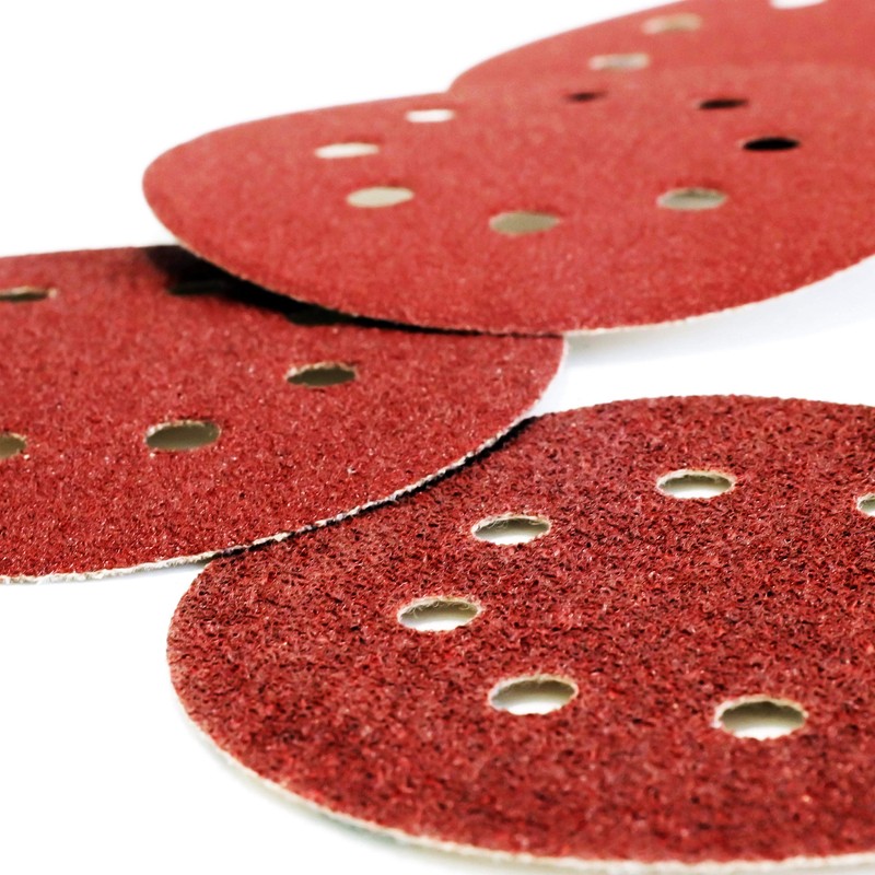 S&R 60 pcs 125mm Sanding Discs - Grit 40/60/80/120/180/240, Hook