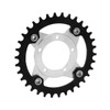 34T 104 BCD Electric Bike Chainring and Adapter for Bafang