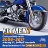 KUAFU Highway Crash Bar Compatible with 2000-2017 Harley Heritage Softail