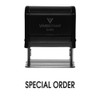 Special Order Self Inking Rubber Stamp (Black Ink) - X-Large