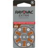 Rayovac Size 312 Extra Advanced Mercury Free Hearing Aid Batteries