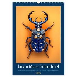 Luxurious crawl, US-Version (Wall Calendar 2026 DIN A3 Portrait), CALVENDO 12 Month Wall Calendar