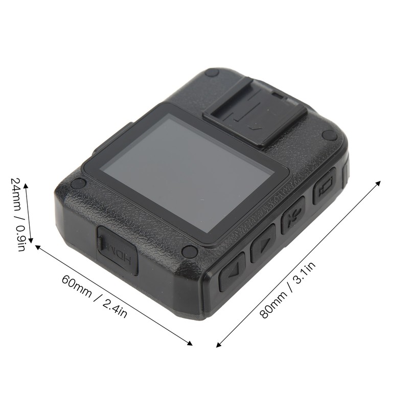 HD 1080P Mini Body Camera Wide Angle Night Vision Portable