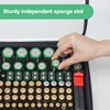 Battery Organizer Storage Case with Tester, Hardshell Portable Checker Carrying