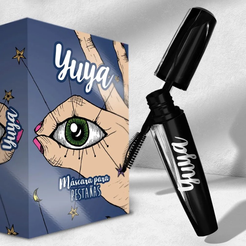 Máscara de Pestañas Yuya Negro Voluminizadora y Alargadora 10g