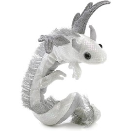 Folkmanis Pearl Dragon Wristlet Finger Puppet