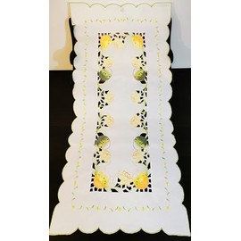 Table Runner with Easter Eggs Embroidered 40 x 90 cm