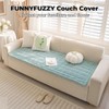 FUNNY FUZZY Pet Couch Covers for Sofa, Washable Dog Couch