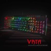 Redragon K580 VATA RGB LED Backlit Mechanical Gaming Keyboard, Macro