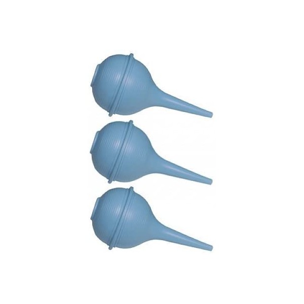 Medline 2 oz Sterile Bulb Ear Syringe - 3 Pack