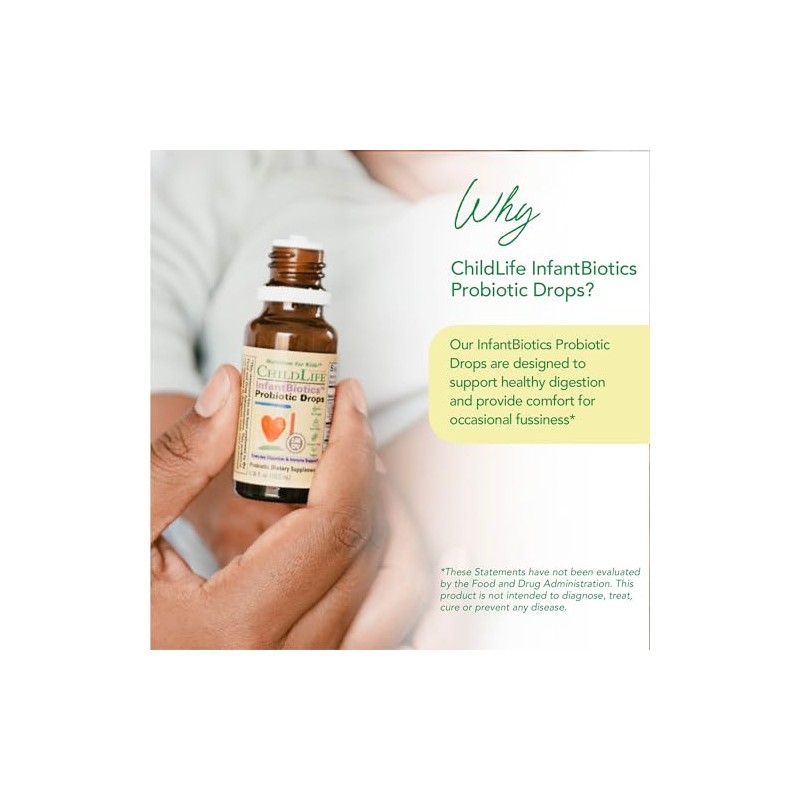 Childlife Essentials Infantbioticstm Probiotic Drops 0.36 Fluid Ounces (10.5 Ml)