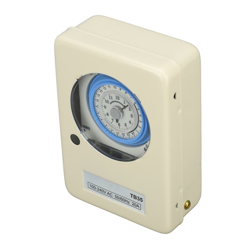Mechanical Time Switch TB35N SPST 24 Hour 15 Minute Interval