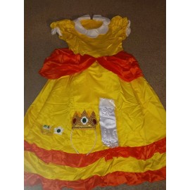 na GIRL'S PRINCESS DRESS UP COSTUME WITH ACCESSORIES - NEW