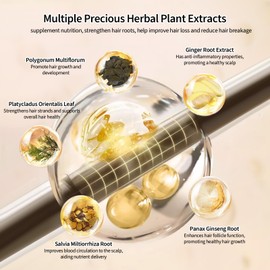 Neutriherbs Hair Growth Serum For Women and Men,Hair Serum With Biotin and Peptides,for Hair Loss,Thinning Hair,Get Thicker, Fuller Looking Hair - 1 Fl Oz