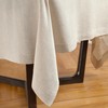 Solino Home Linen Flax Tablecloth 70 x 70 Inch -