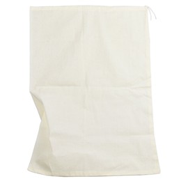 Pinfox Reusable Cotton Muslin Straining Bag Fine Mesh Food Strainer Filter Bags for Nut Milk, Juice, Tea, Cheesecloth, Yogurt, Home Brewing, Hop Bags (21.65" x 15.75")
