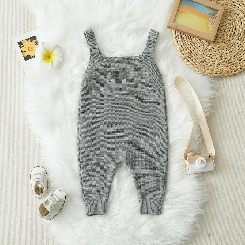CVXV Newborn Baby Girl Autumn Coverall Infant Baby Boy Sleeveless