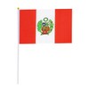 Peru Flag Peruvian Small Stick Mini Hand Held Flags Decorations