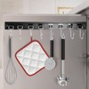 Cociat 2PCS Utensil Racks with 8 Hooks 17 Inch Kitchen