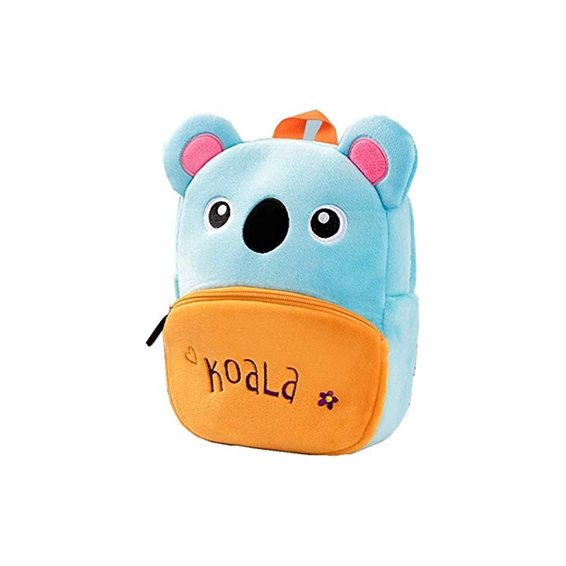 JameStyle26 Unicorn Plush Animal Zebra Elephant Giraffe Monkey Children's Backpack