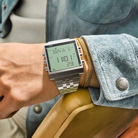 TVG Men's Digital Watch,Military Sports LED Watch with Remote Alarm,Stopwatch and Digital TV,Fashion Casual Wrist Tactical Army Watch for Men (Silver)