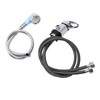 80cm Salon Shampoo Bowl Faucet 70cm Hose M Size Blue