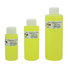 Vanilla Pineapple Fragrance Oil - 3 Bottles 0.17 Fl Oz Glass Roll On (5ml)