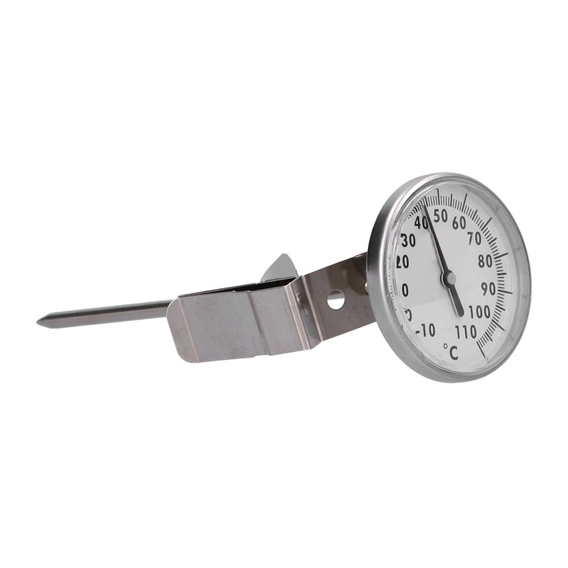 Coffee Thermometer Stainless Steel Food Making Milk Thermometer for Kitchen