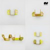 LIKERAINY Centre Support Bed Hinge Rail Brackets Timber Joist Hanger