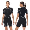 Owntop 3/2mm Shorty Wetsuit Women - Front Zip Wet Suit