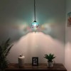Enjoy Decor Lamps Tiffany Style Mini Hanging Lamp Plug In