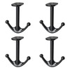 BAMI-LEE House Zinc Alloy Double Prong Ceiling Hooks, 4-Pack Under