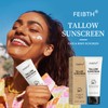 Tallow Sunscreen, Beef Tallow Sunscreen with Zinc Oxide, Non-Greasy Formula