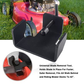 KINTLE 490-850-0005 Universal Mower Blade Removal Tool/Lawn Mower Blade Clamp Compatible with MTD 21" Walk Behind and Riding Lawn mowers, Fits for 11A-B13M729, 13A326JC058, 13AX935T004, 339079