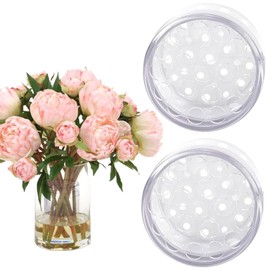 SAHENITEANA 2 piezas Spiral Ikebana Stem Holder, Soporte de Tallo en Espiral de Flores, Soporte de arreglo Floral, Soporte de arreglo Floral de Espiral DIY Bouquet Twisters (Transparente, L)