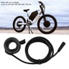Thumb Throttle Plug 3Pin Left Right Waterproof for Electric Mountain
