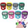 Stonges Electronic 5 Digit LCD Display Resettable Counter (Assorted Colors)