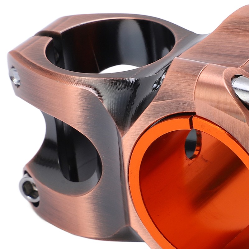 Mountain Bike Short Handlebar Stem 0 Degree Hollow Aluminum Alloy
