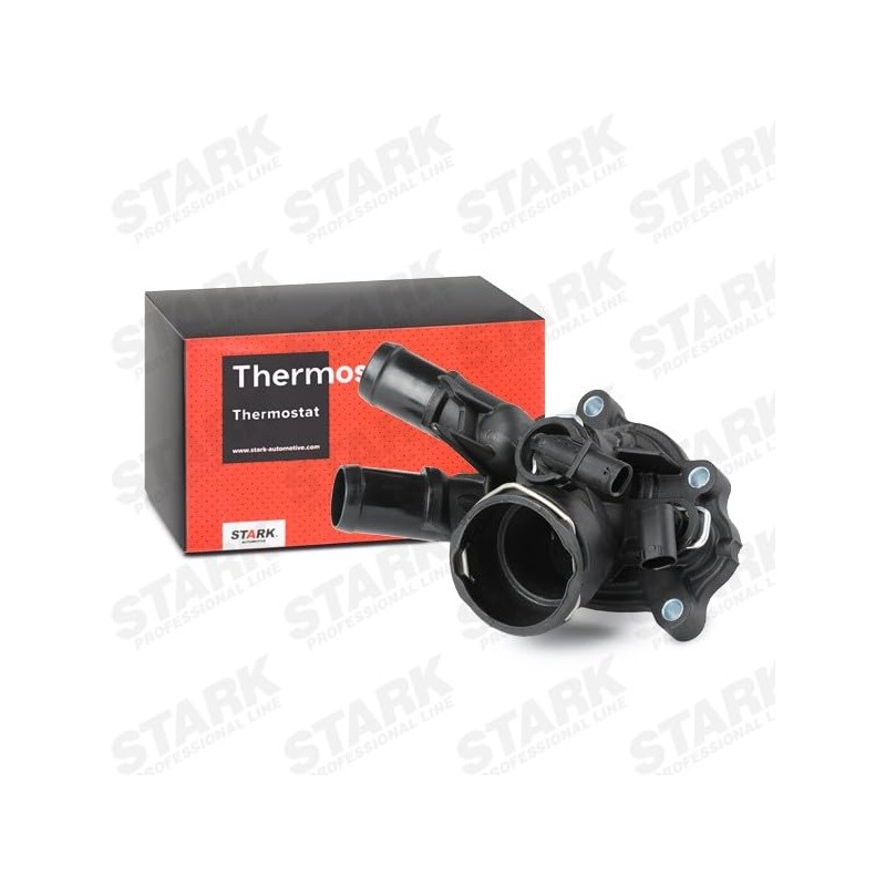 STARK Thermostat Coolant Cooling Water Thermostat with Housing with Seals,