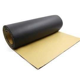 sourcing map 5 mm Insulation Boards Car Sound Insulation Mat Sound Insulation Cotton Black 200 cm x 100 cm
